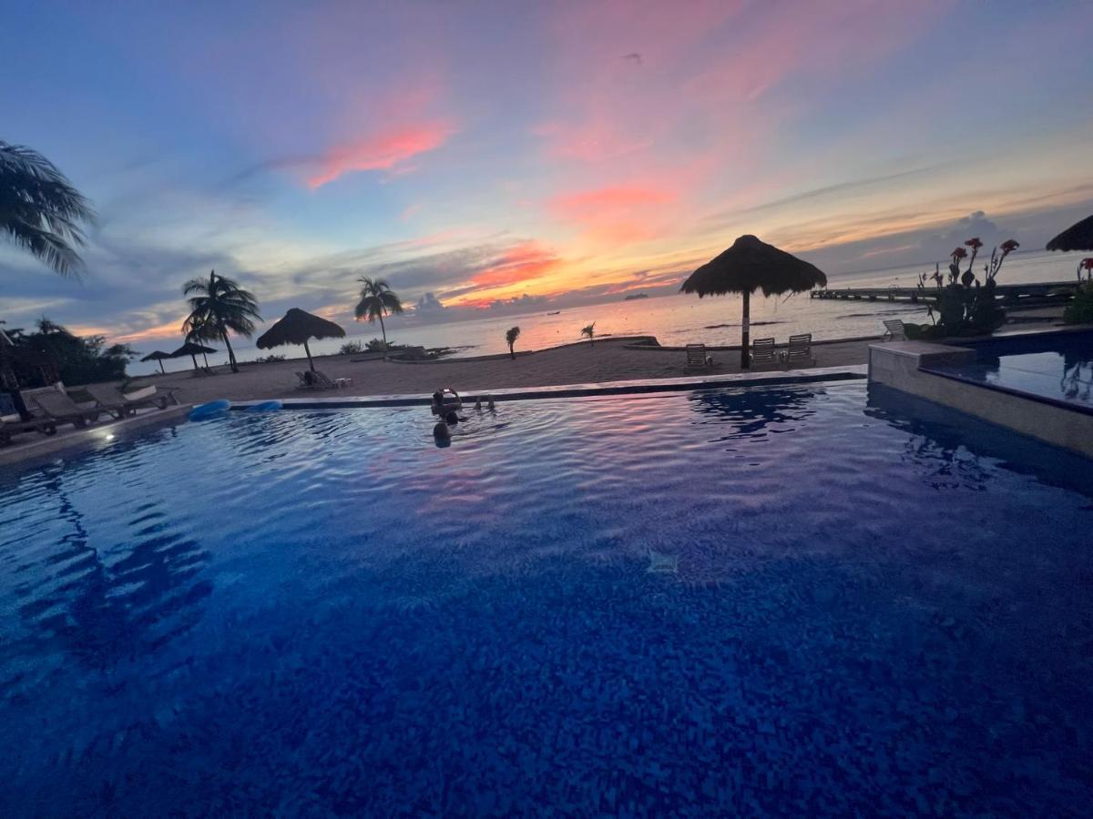 The Queen Of Cozumel Beach House -Luxury Beachfront Villa- Million Dollars View Exterior foto