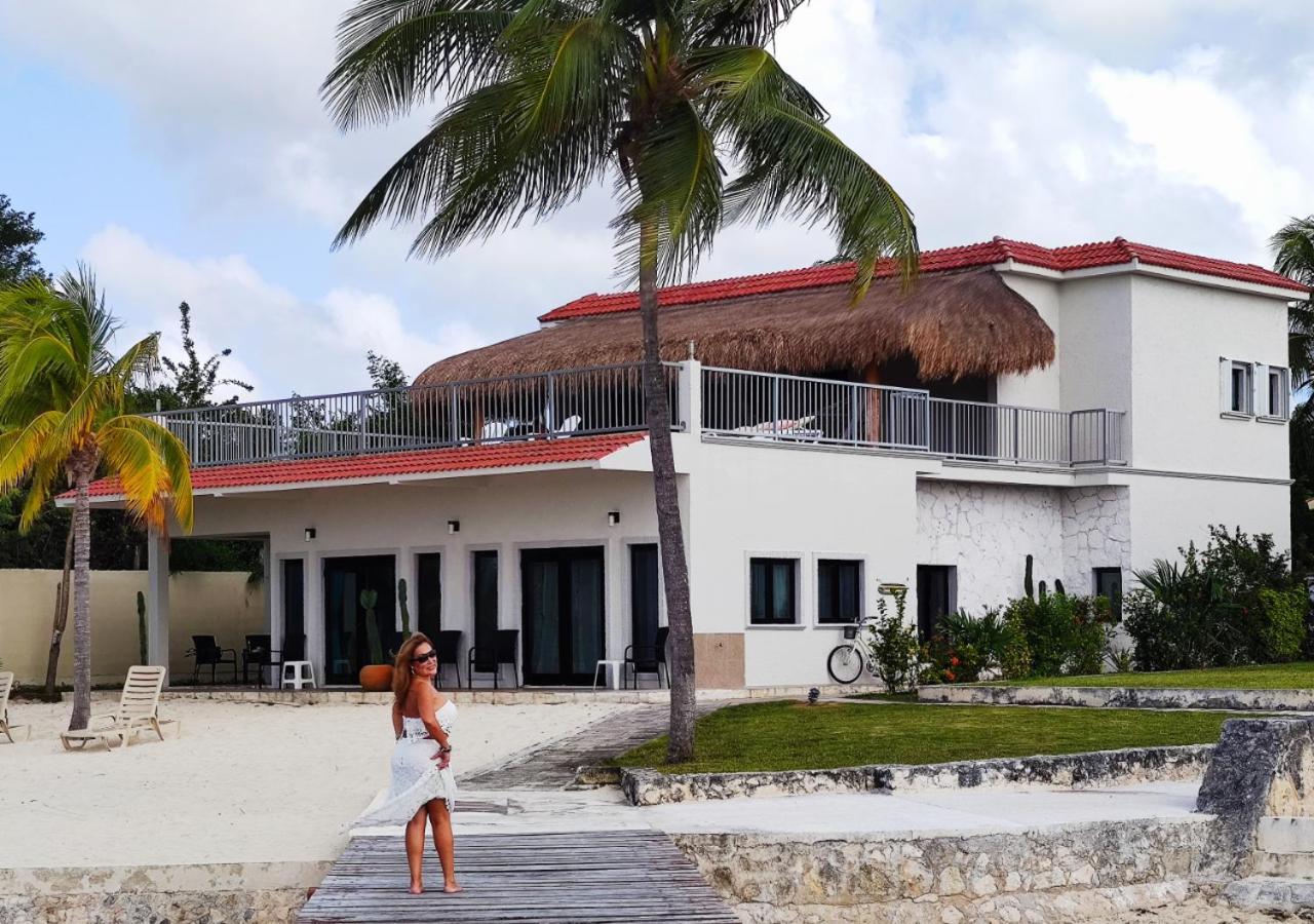 The Queen Of Cozumel Beach House -Luxury Beachfront Villa- Million Dollars View Exterior foto
